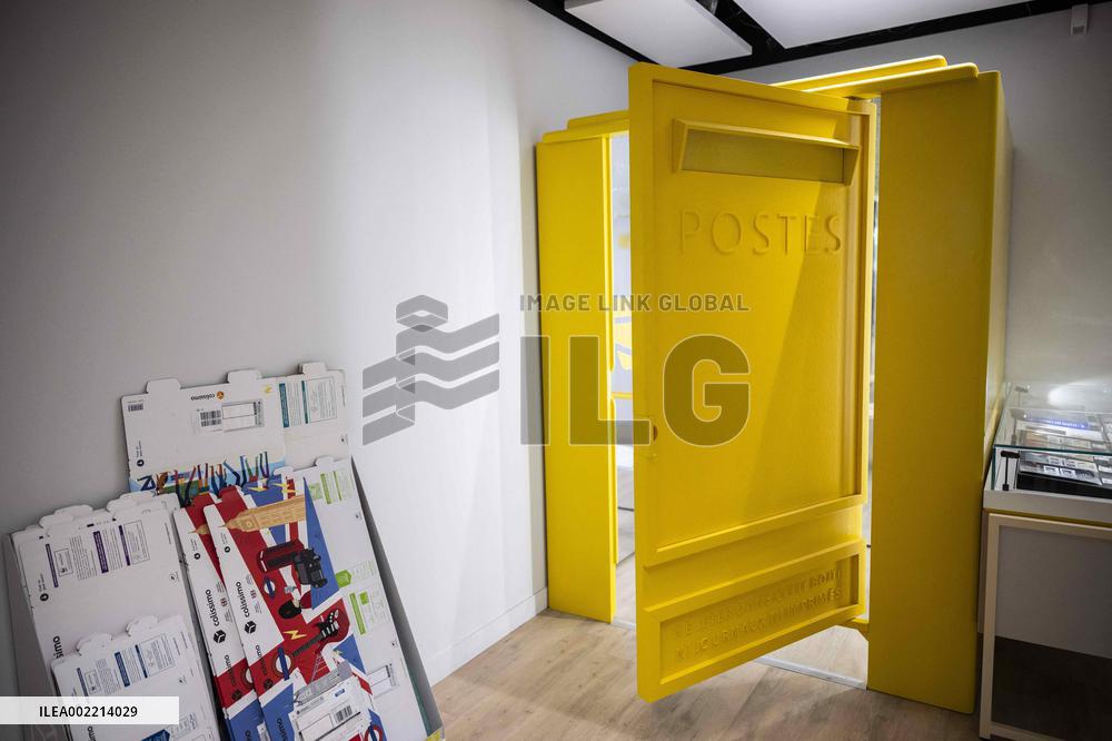 La Poste illustration - Paris