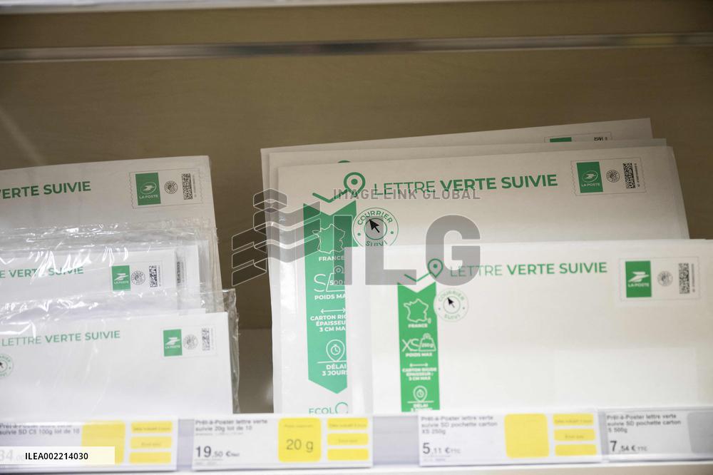 La Poste illustration - Paris