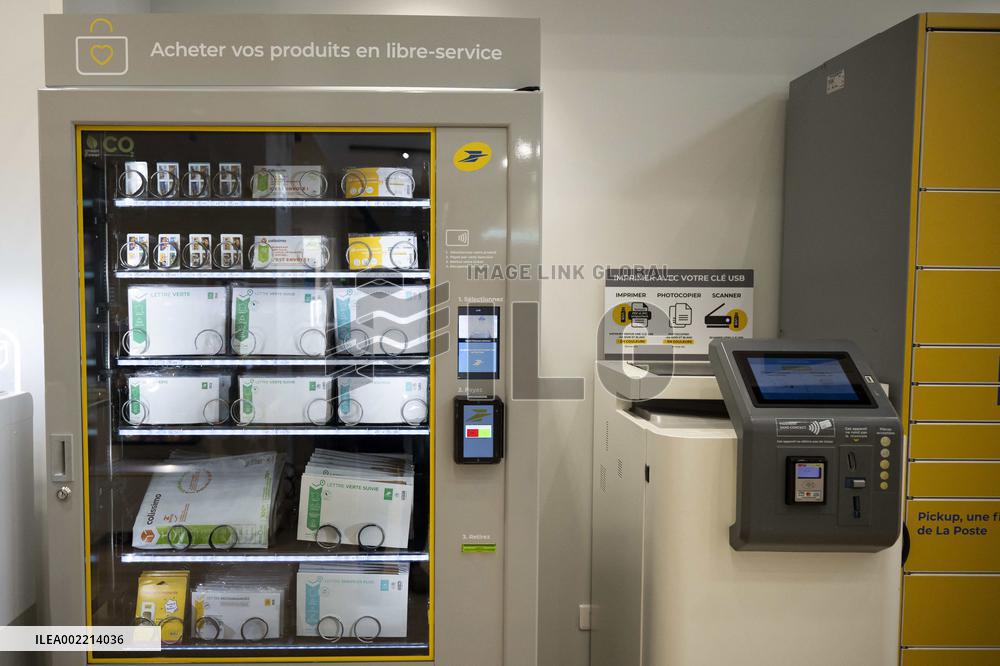 La Poste illustration - Paris