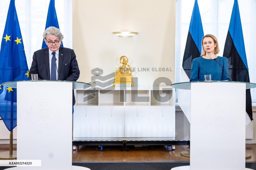 Thierry Breton visit to Tallinn