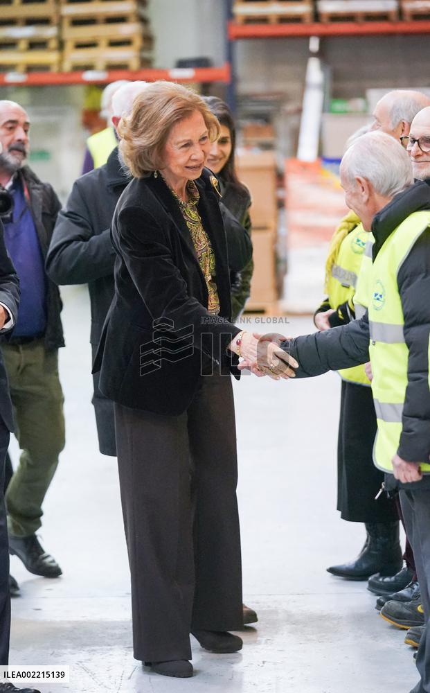 Queen Sofia Visits Alava - Spain