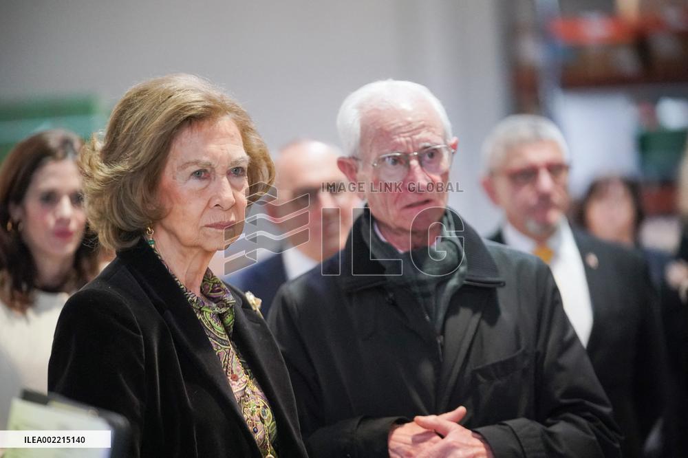 Queen Sofia Visits Alava - Spain