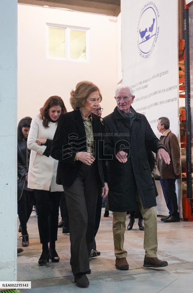 Queen Sofia Visits Alava - Spain