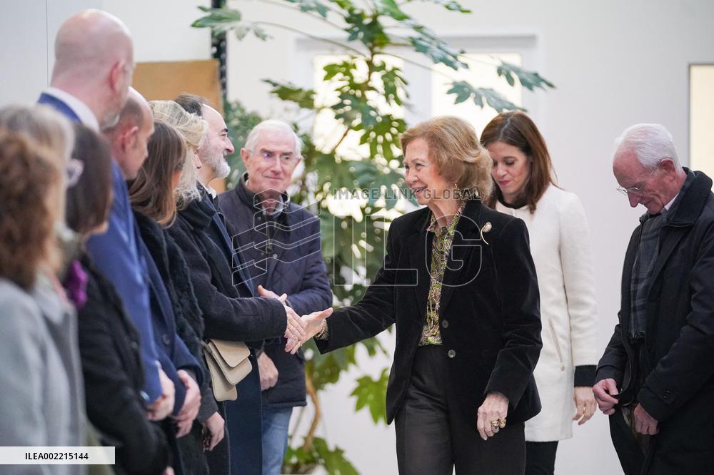 Queen Sofia Visits Alava - Spain