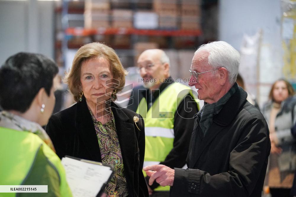 Queen Sofia Visits Alava - Spain