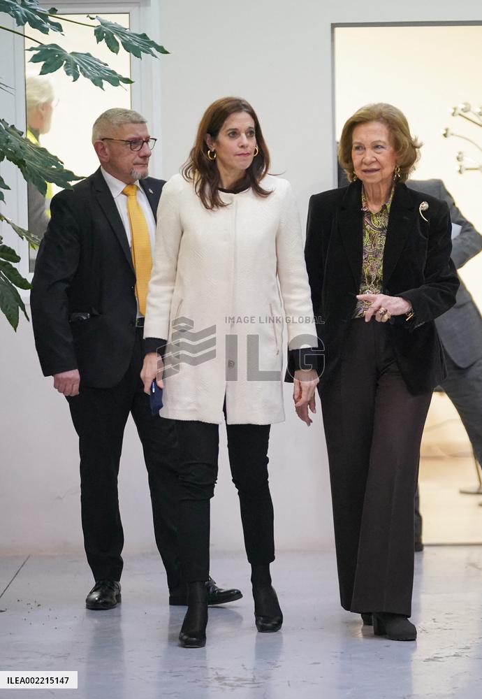 Queen Sofia Visits Alava - Spain