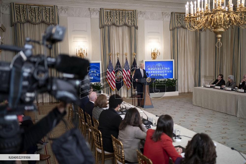 President Joe Biden meets with Task Force on Reproductive Healthcare Access