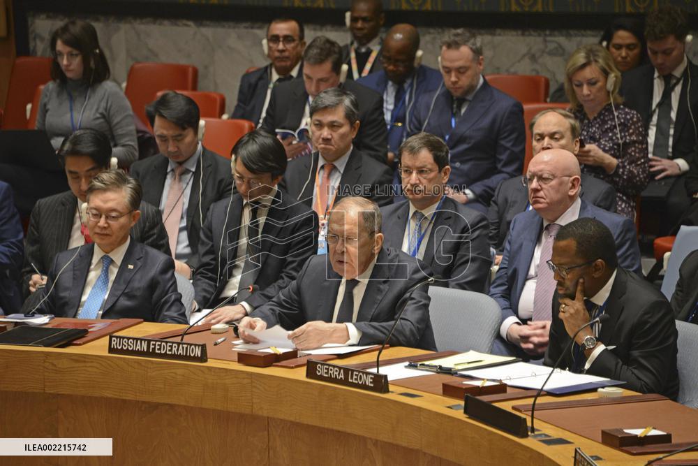 U.N. session on Russian invasion of Ukraine