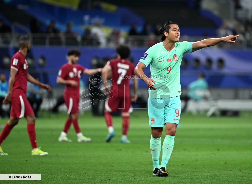(SP)QATAR-DOHA-FOOTBALL-AFC ASIAN CUP-GROUP A-QATAR VS CHINA