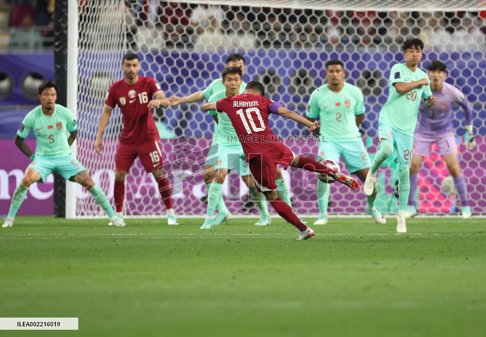 (SP)QATAR-DOHA-FOOTBALL-AFC ASIAN CUP-GROUP A-QATAR VS CHINA