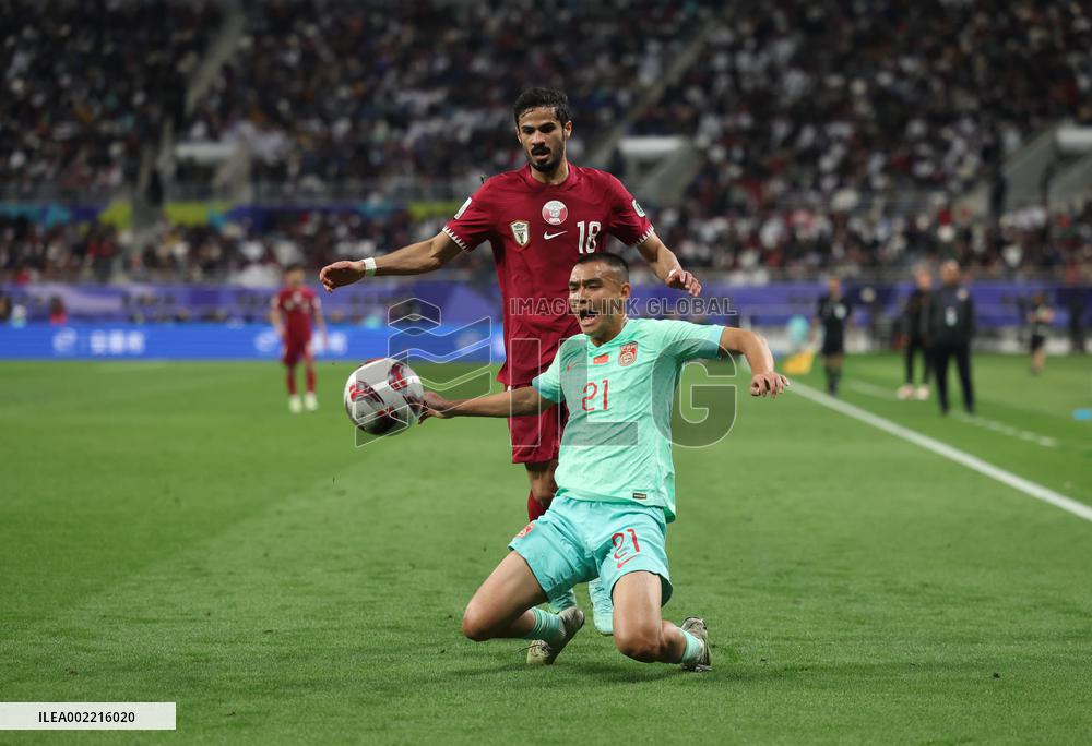 (SP)QATAR-DOHA-FOOTBALL-AFC ASIAN CUP-GROUP A-QATAR VS CHINA