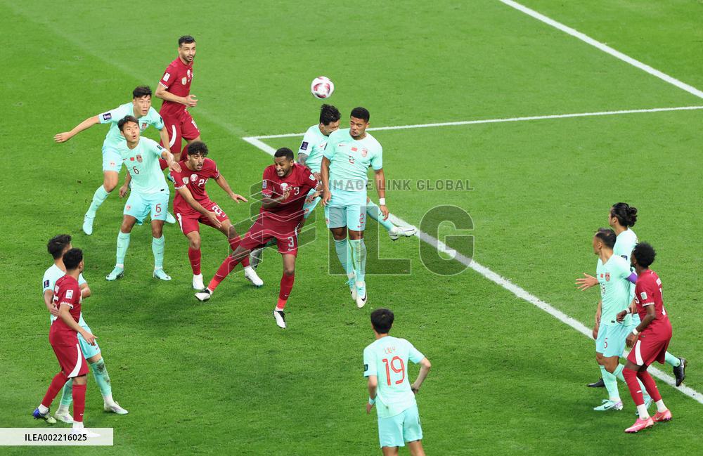 (SP)QATAR-DOHA-FOOTBALL-AFC ASIAN CUP-GROUP A-QATAR VS CHINA