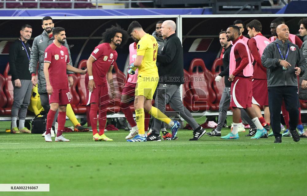 (SP)QATAR-DOHA-FOOTBALL-AFC ASIAN CUP-GROUP A-QATAR VS CHINA