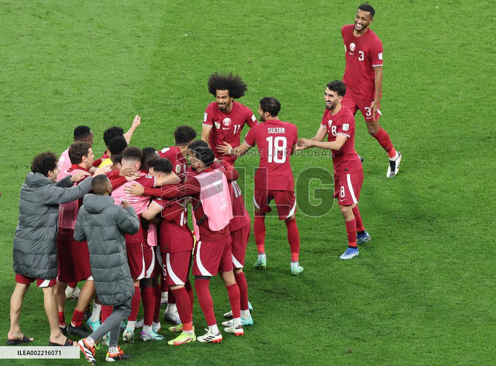 (SP)QATAR-DOHA-FOOTBALL-AFC ASIAN CUP-GROUP A-QATAR VS CHINA