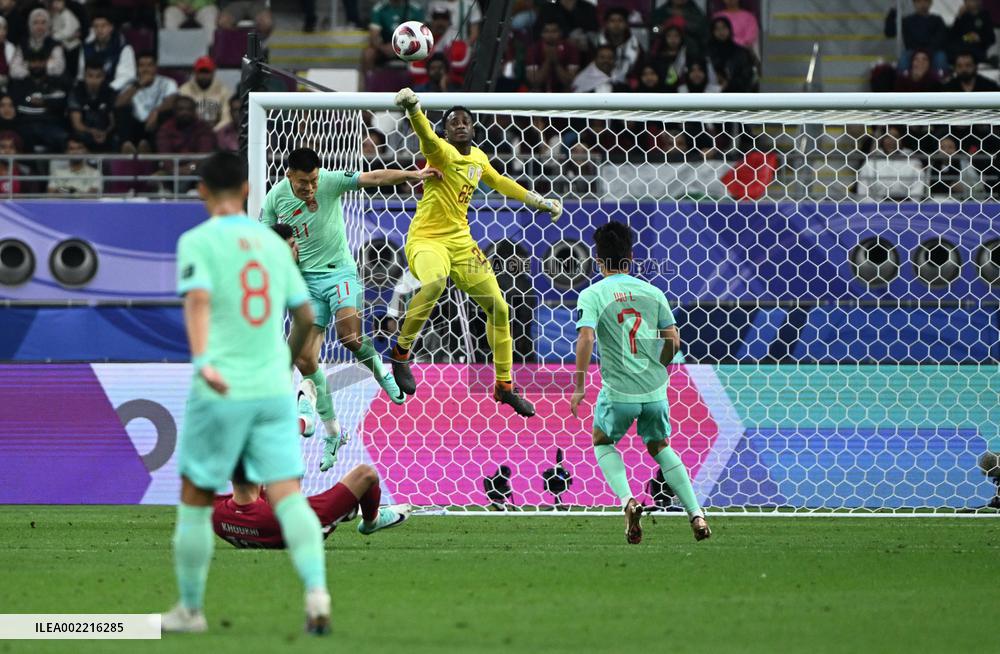(SP)QATAR-DOHA-FOOTBALL-AFC ASIAN CUP-GROUP A-QATAR VS CHINA
