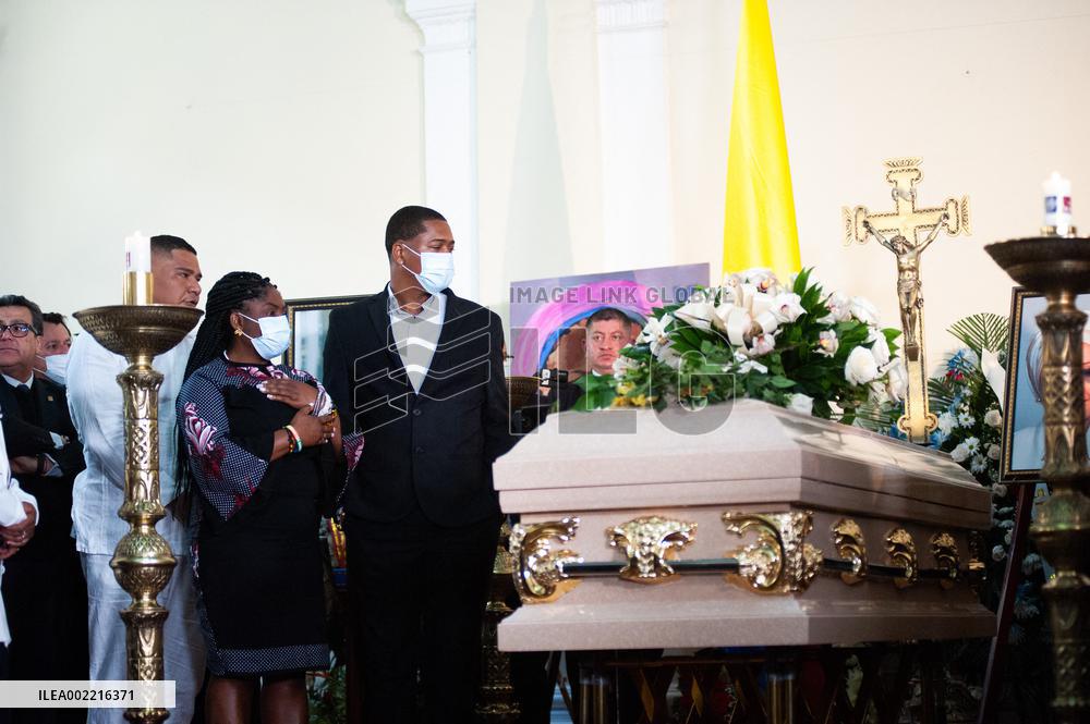 Wake for Piedad Cordoba at Colombian Congress