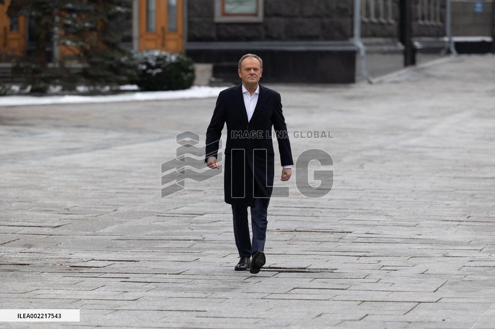 Tusk Meets Zelensky - Kyiv
