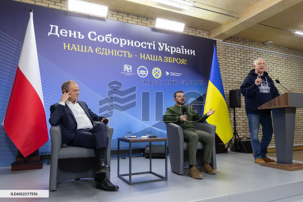 Tusk Meets Zelensky - Kyiv