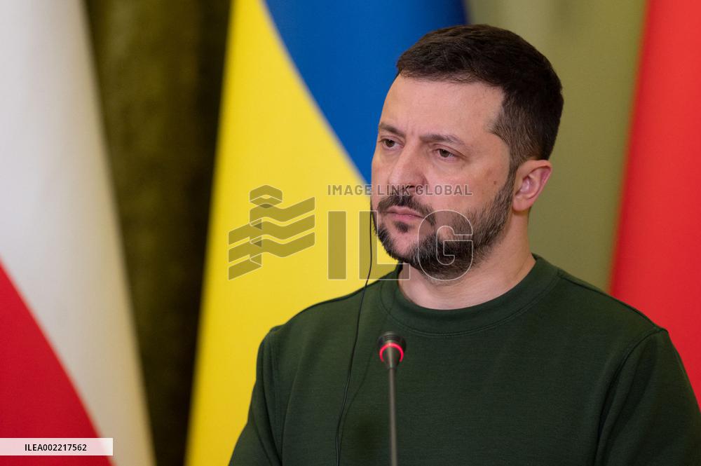 Tusk Meets Zelensky - Kyiv