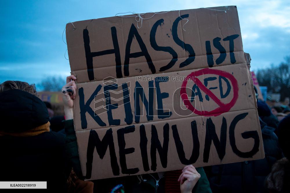 Anti-AfD Protest - Berlin