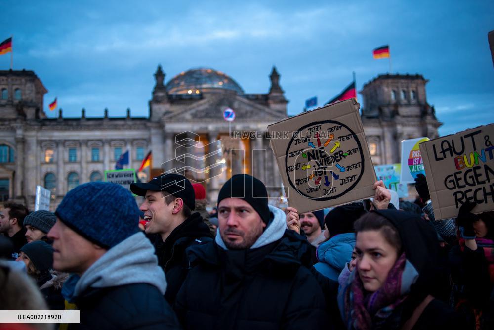 Anti-AfD Protest - Berlin