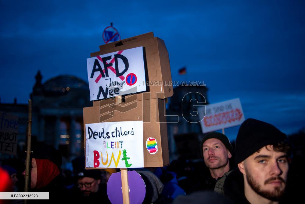 Anti-AfD Protest - Berlin