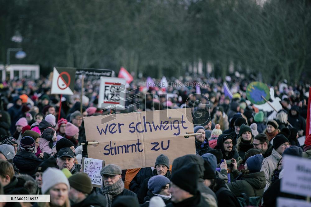 Anti-AfD Protest - Berlin