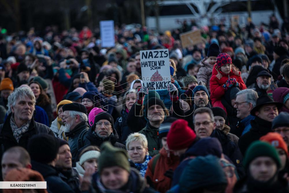 Anti-AfD Protest - Berlin