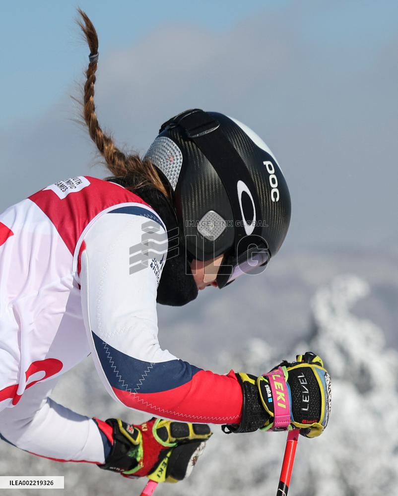 (SP)SOUTH KOREA-JEONGSEON-WINTER YOUTH OLYMPIC GAMES-ALPINE SKIING