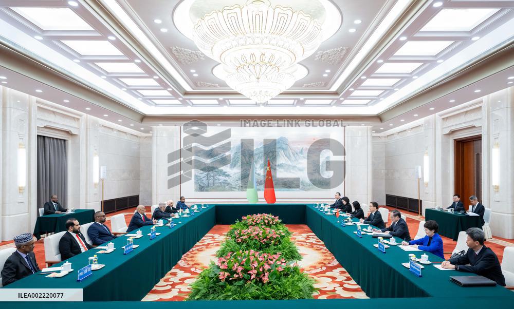 CHINA-BEIJING-HAN ZHENG-DJIBOUTIAN NATIONAL ASSEMBLY-SPEAKER-MEETING (CN)