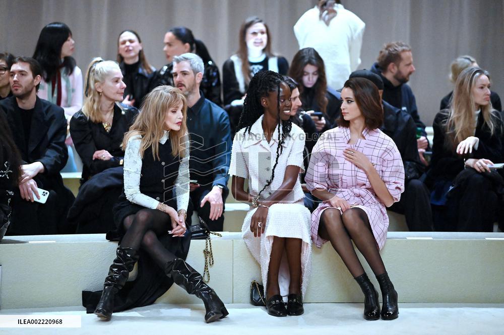 PFW - Chanel Front Row
