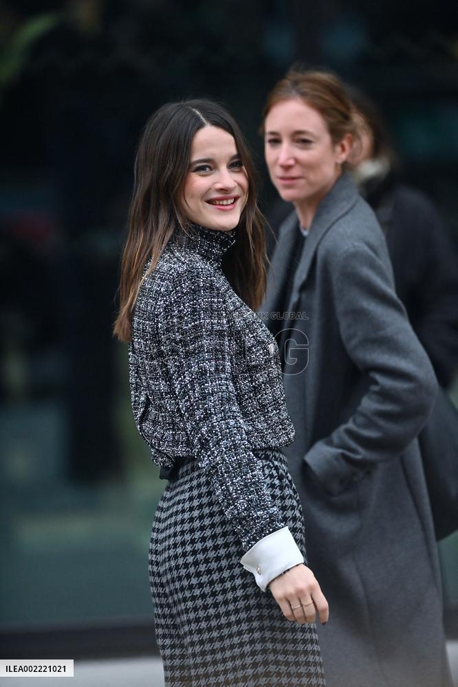 PFW - Chanel Arrivals