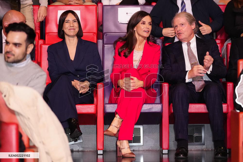 Queen Letizia Inaugurates The Talent Tour 2024 - Lleida