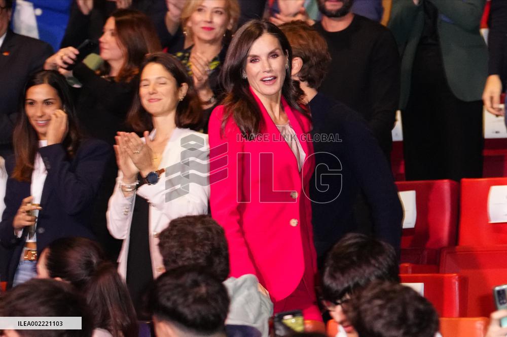 Queen Letizia Inaugurates The Talent Tour 2024 - Lleida