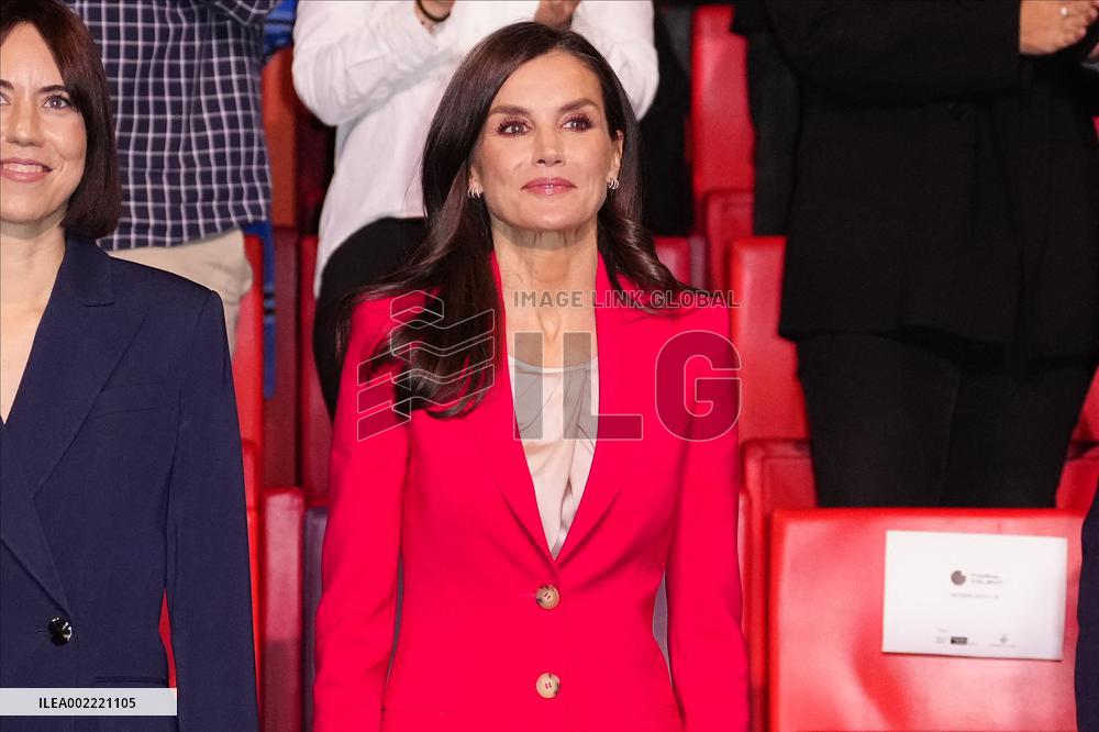 Queen Letizia Inaugurates The Talent Tour 2024 - Lleida