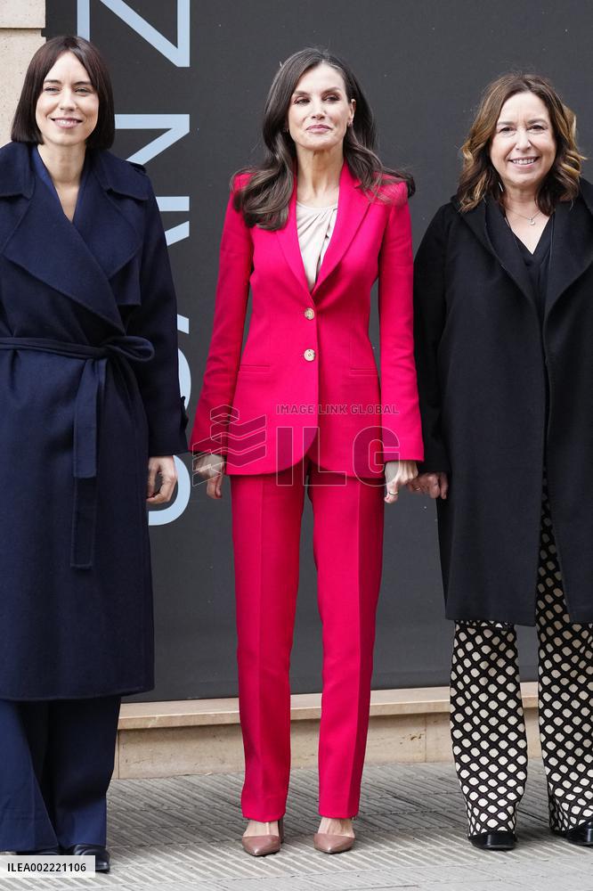 Queen Letizia Inaugurates The Talent Tour 2024 - Lleida