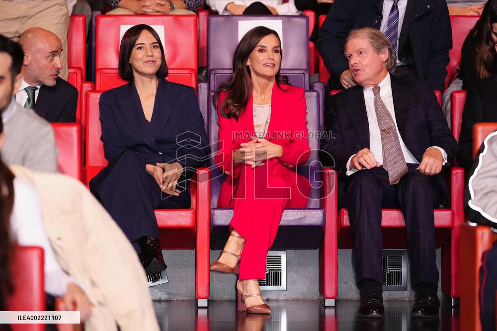Queen Letizia Inaugurates The Talent Tour 2024 - Lleida