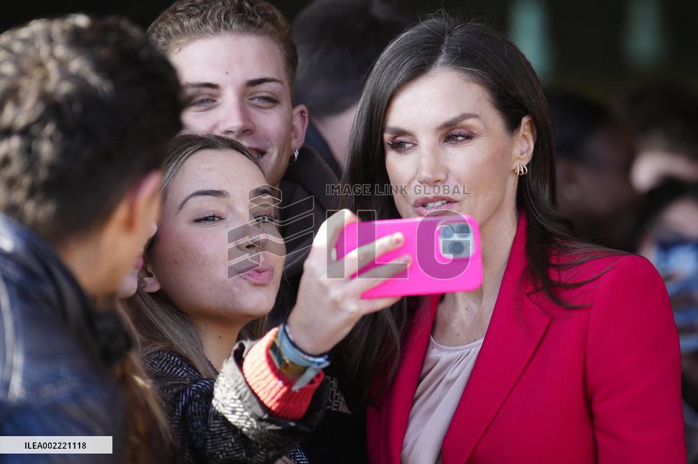 Queen Letizia Inaugurates The Talent Tour 2024 - Lleida