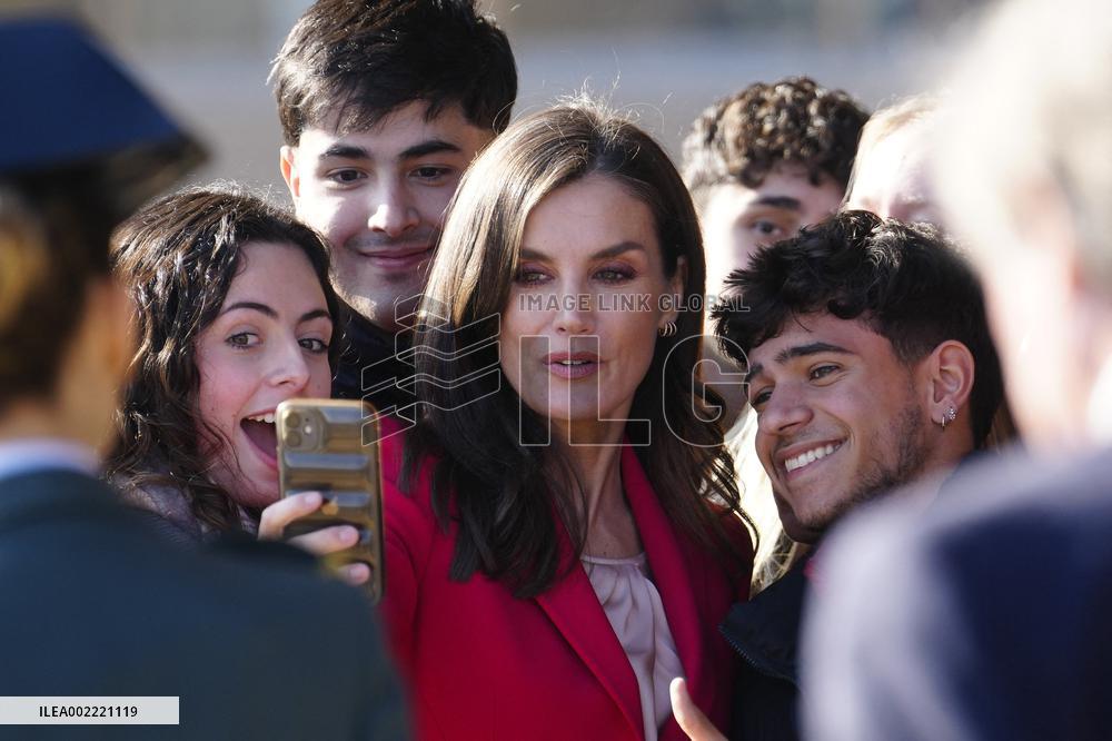 Queen Letizia Inaugurates The Talent Tour 2024 - Lleida