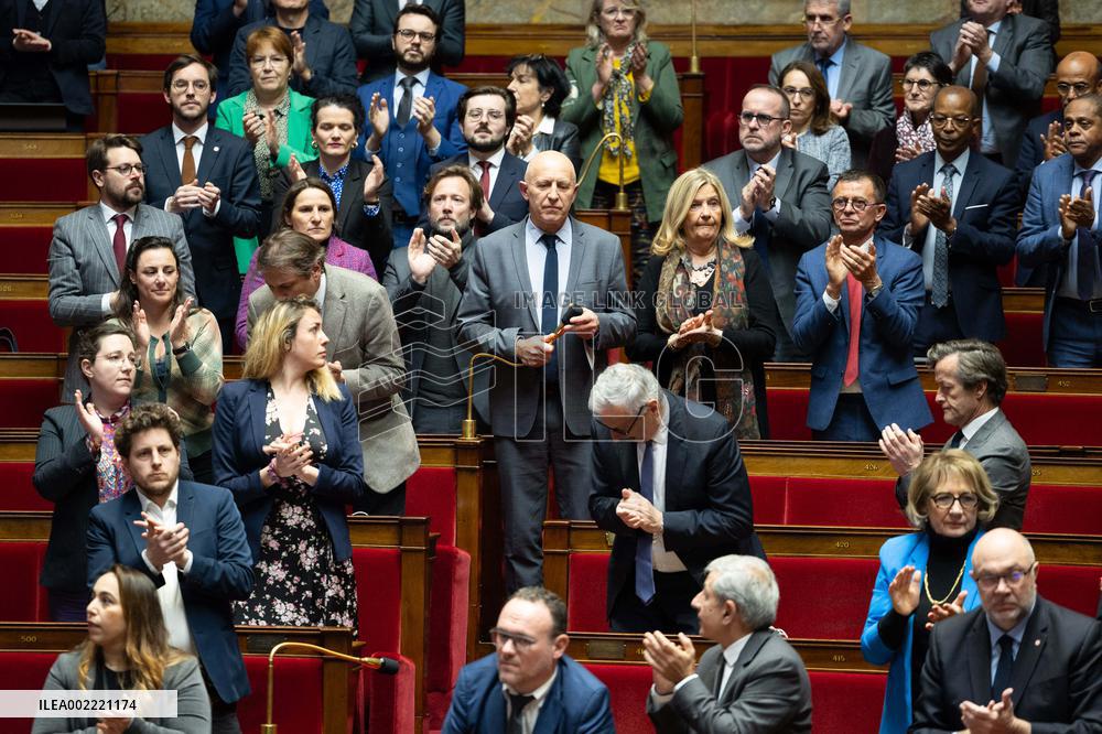 Questions to the government at the National Assembly - Paris