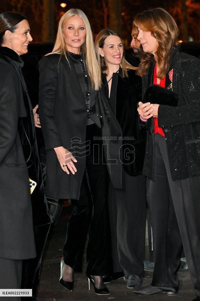 PFW Giorgio Armani Prive Outside Arrivals