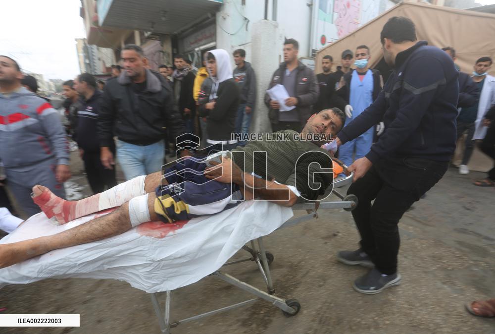 MIDEAST-GAZA-RAFAH-ISRAEL-ATTACKS-HOSPITAL