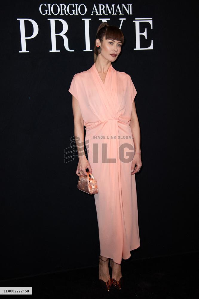 PFW Giorgio Armani Prive Photocall
