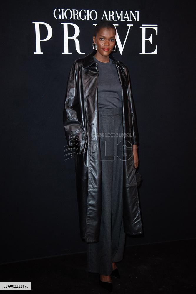 PFW Giorgio Armani Prive Photocall