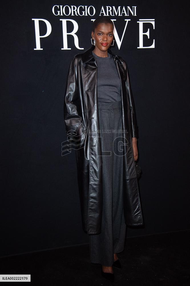 PFW Giorgio Armani Prive Photocall