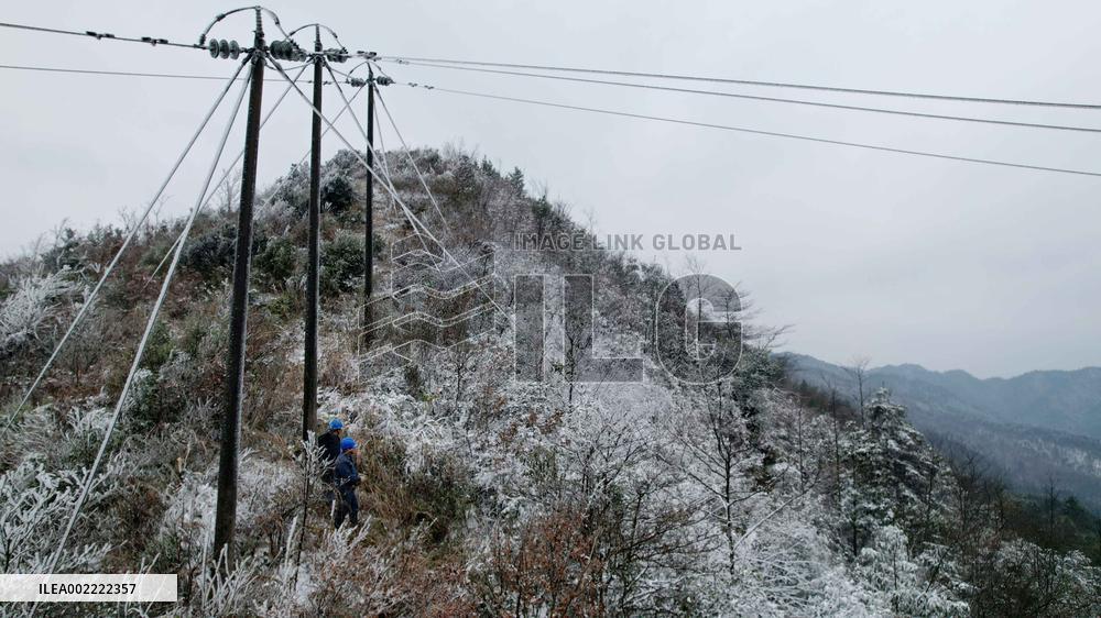 Low Temperature Freezing Disaster Level IV Emergency Response in Liuzhou