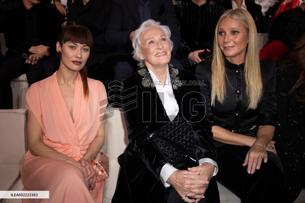 PFW Giorgio Armani Prive Front Row