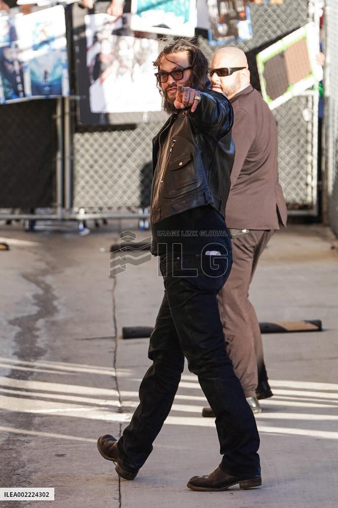 Celebrities spotted at Jimmy Kimmel Show - LA