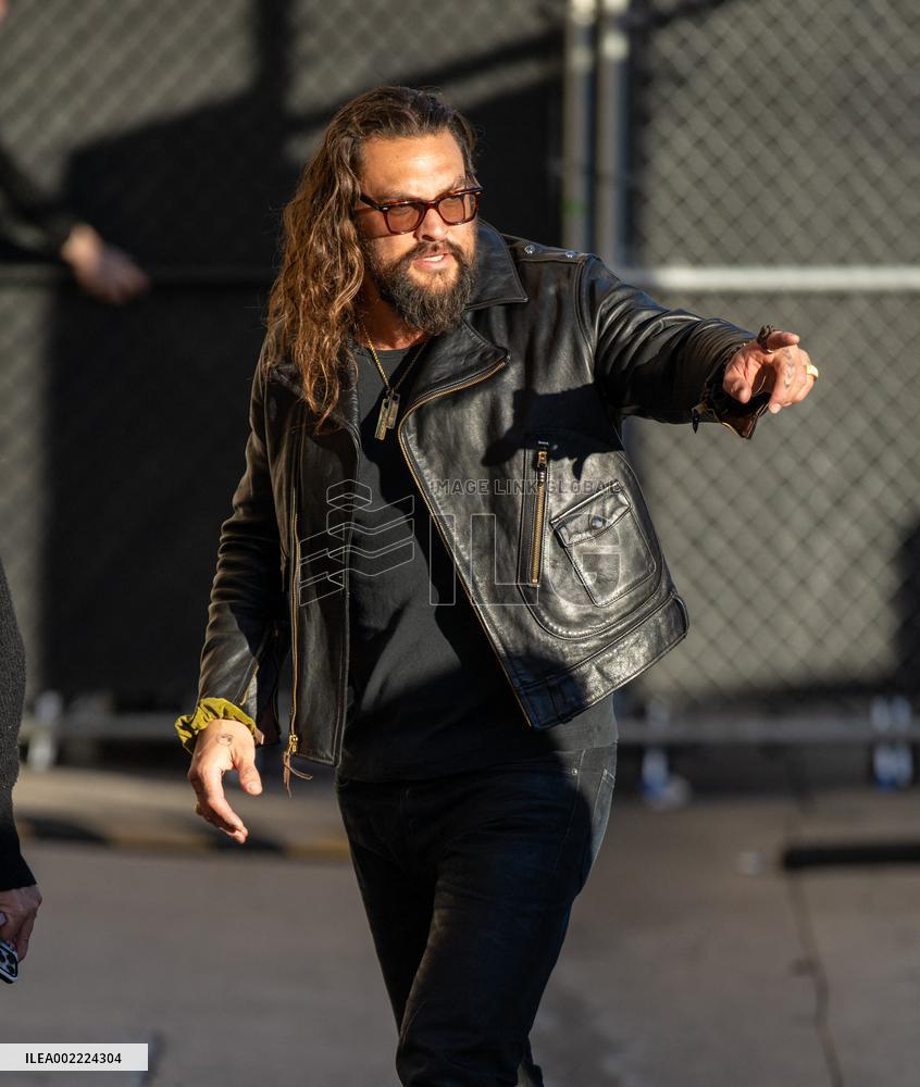 Celebrities spotted at Jimmy Kimmel Show - LA