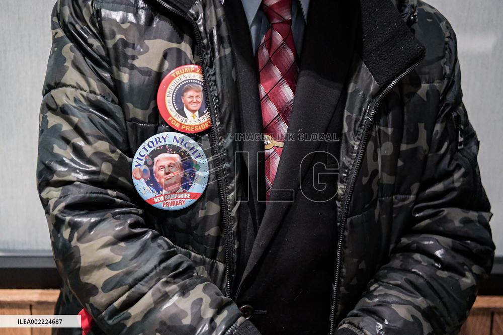 U.S.-DONALD TRUMP-NEW HAMPSHIRE-REPUBLICAN PRIMARY